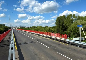Курганская область: в Далматово завершили капремонт моста через Исеть