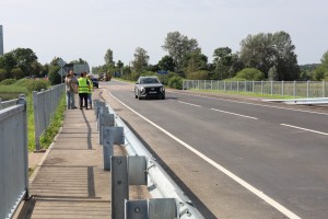 В Псковской области завершен ремонт моста через реку Ладу
